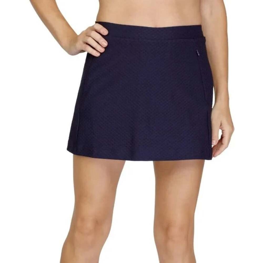 Tail Women's Black Skort Sz Large Activewear 15" Elevation Skort Onyx New. DW